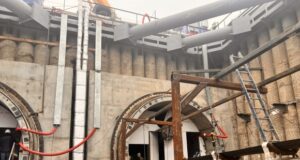 В Красноярске продолжается строительство первой линии метротрамвая