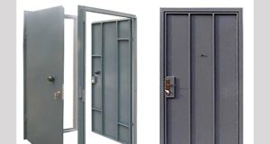 Преимущества двустворчатых металлических дверей