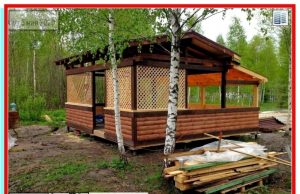 Дачная беседка 6х6 для семьи. Проект, стройка, отделка и видео-инструкция
