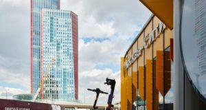 Рядом с iCITY открылся городской вокзал Москва-Сити